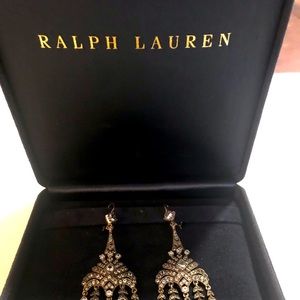 Ralph Lauren Purple Label Chandelier Earrings